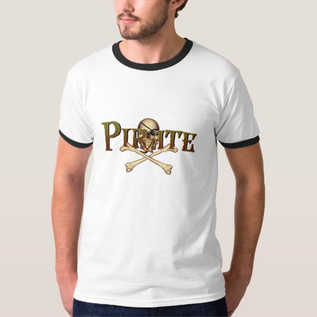 Pirat T Shirt (Framsida)