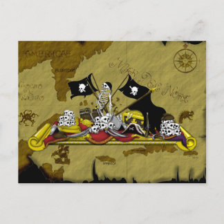 ’PIRAT TÄVLING’ VYKORT