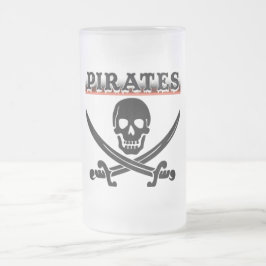 Pirat-tema Frostad Glas Ölmugg Frostat Ölglas