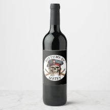 Pirat temaparty Vuxen Frakt kapten Skull 8