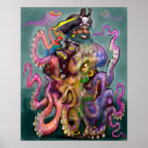 Pirat Tentacles Poster