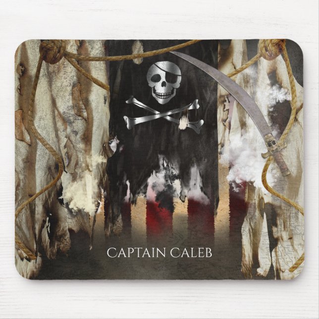 Pirat Theme Bedroom Home Decor Musmatta (Framsidan)
