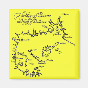Pirat Treasure Karta Magnet
