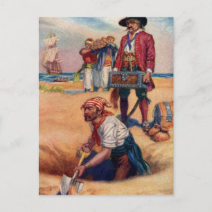 Pirat Treasure Vykort