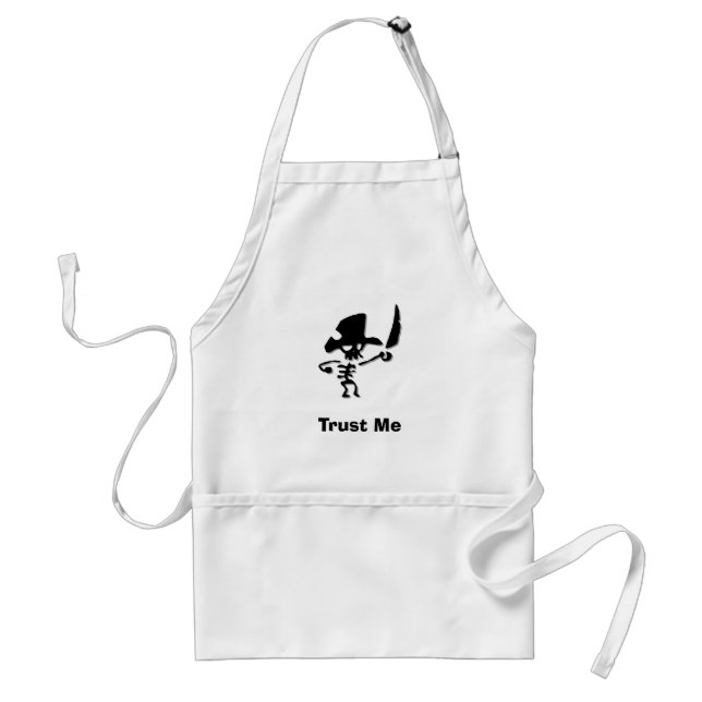 Pirat Trust Me Förkläde (Framsidan)