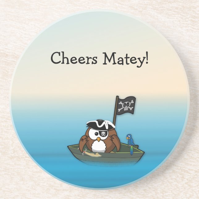 pirat uggla - hemdekaler underlägg (Framsidan)