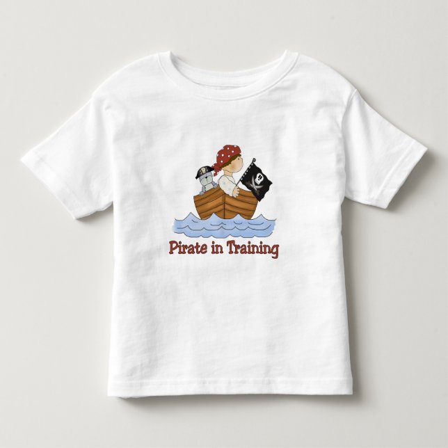Pirat under utbildning tee (Framsida)