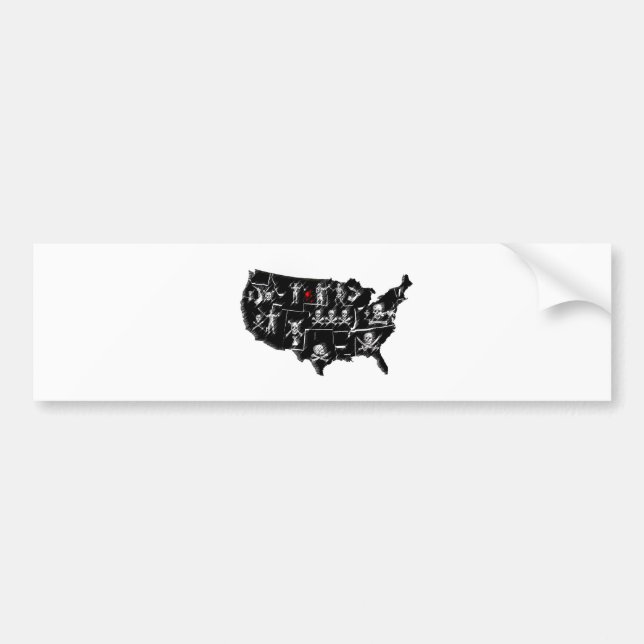 PIRAT USA BILDEKAL (Framsidan)