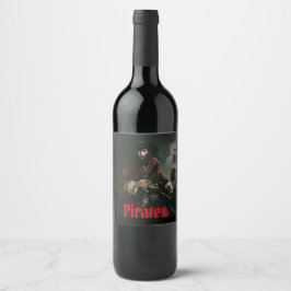 Pirat vin etikett