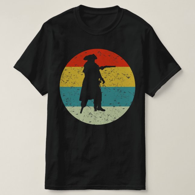 pirat vintage t shirt (Design framsida)
