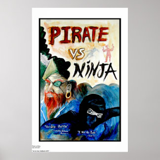 PIRAT vs NINJA Poster