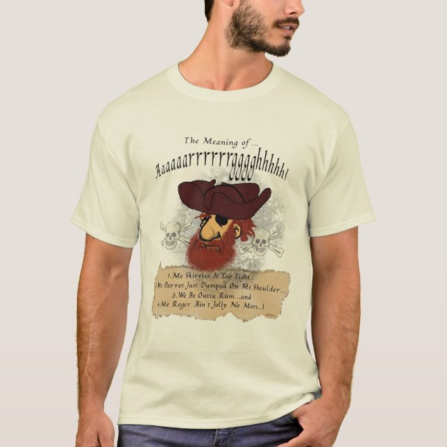 Pirat Woe T-shirt (Framsida)