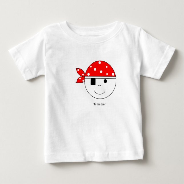 Pirat Yo-ho-ho! T Shirt (Framsida)