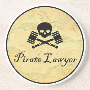 Piratadvokatkustfartyg Underlägg Sandsten