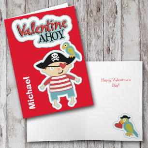 PiratAhoy valentinkort Helgkort