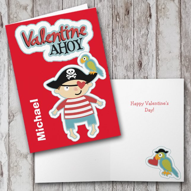 PiratAhoy valentinkort Helgkort (Skapare uppladdad)