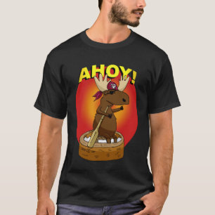 Piratälg Ahoy! T-tröja Tee Shirt