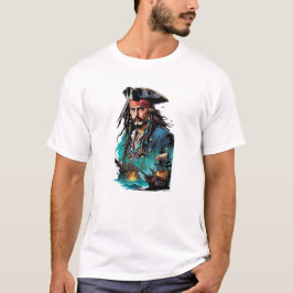 piratäventyrs grafisk t-shirt