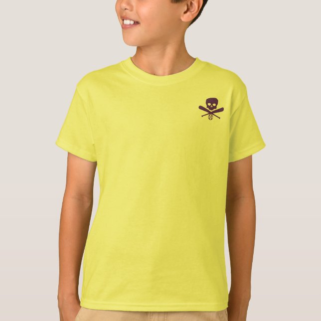 Piratbaseball Tee Shirt (Framsida)