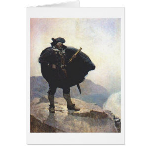 PiratBilly ben Hälsningskort