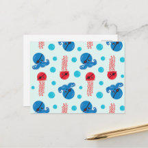 Piratbläckfisk, piratmaneter, havsdjur