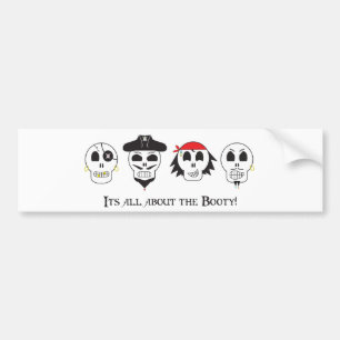 Piratbooty Bildekal