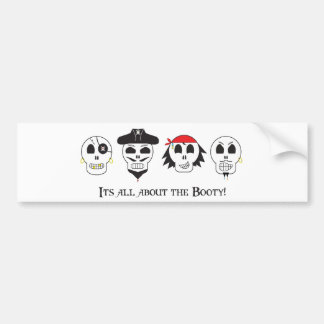 Piratbooty Bildekal