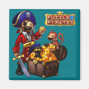 Piratbootymagnet Magnet