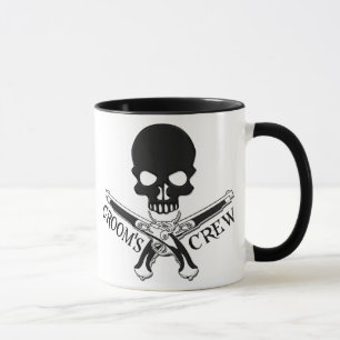 Piratbrudgum mugg för besättning