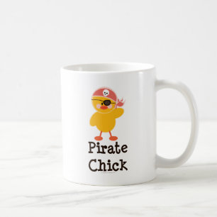 Piratchickmugg Kaffemugg