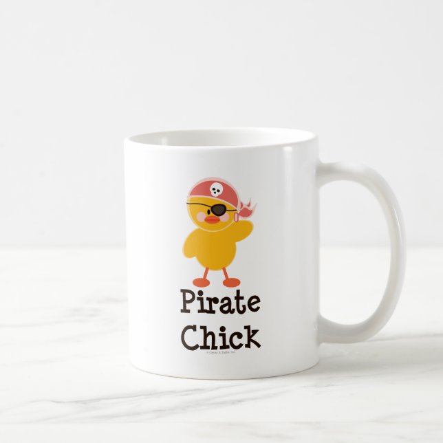 Piratchickmugg Kaffemugg (Höger)