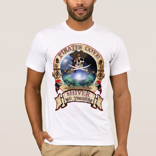 PiratCoveT-tröja T Shirt (Framsida)