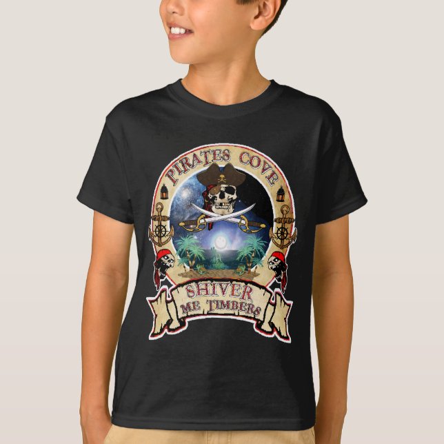 PiratCoveT-tröja Tee Shirt (Framsida)
