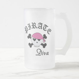 PiratDiva Frostat Ölglas
