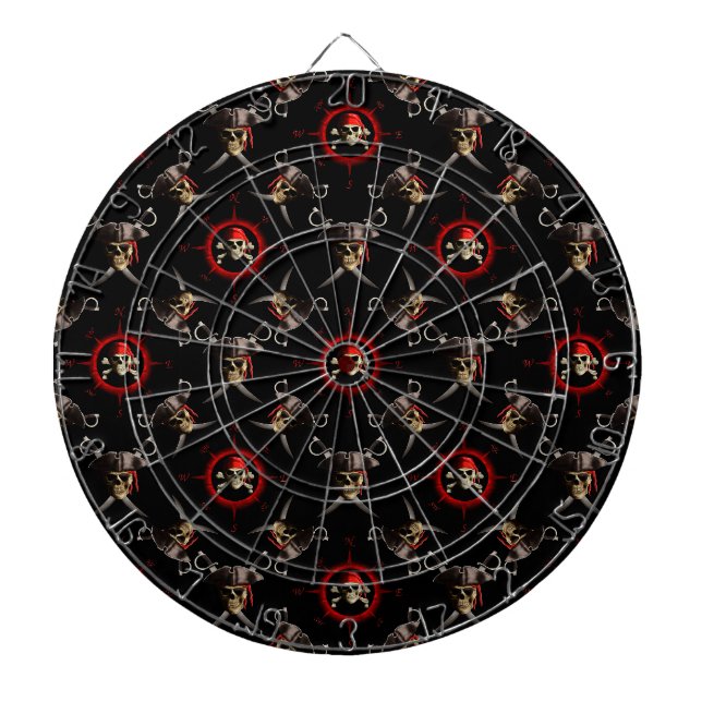 Piratdöskallar Darttavla (Framsidan)