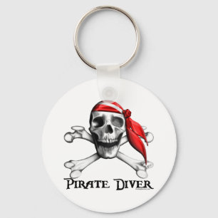 Piratdykare Keychain Nyckelring
