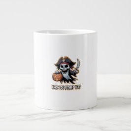 Pirate Boo – Spooky Cute Halloween Ghost sword Jumbo Mugg