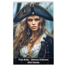 Pirate Brides – Adventure & Romance 2026 Calendar