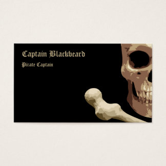 Pirate Club - Skull och Crossbone Visitkort