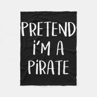 Pirate Costume Party Co. Uni-all Ages Funny Hallow Fleecefilt