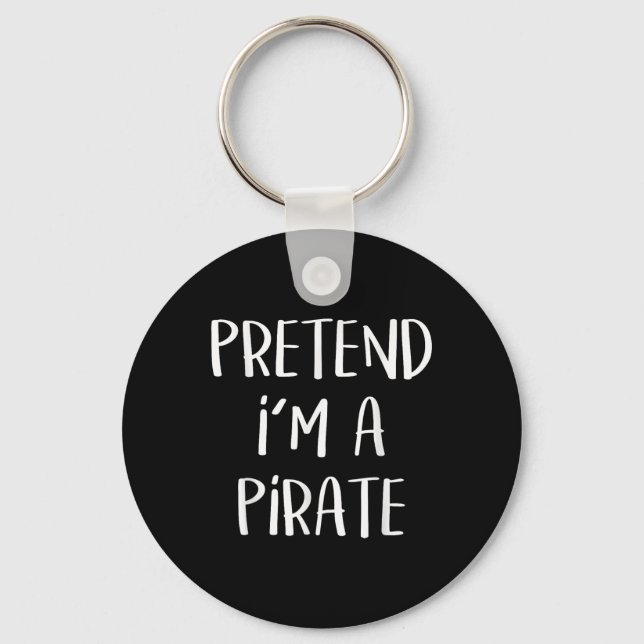 Pirate Costume Party Co. Uni-all Ages Funny Hallow Nyckelring (Framsida)