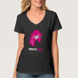 Pirate Girl Baddie Aesthetic T Shirt