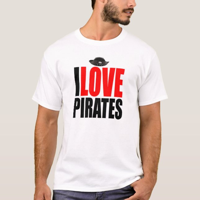 pirate_love t-shirt (Framsida)