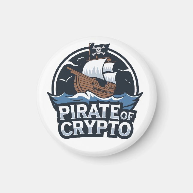 Pirate of Crypto Magnet (Framsidan)