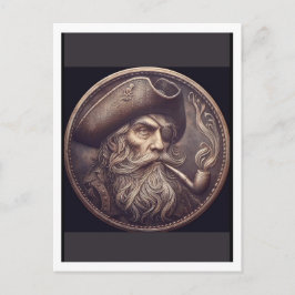 Pirate. Postcard Vykort