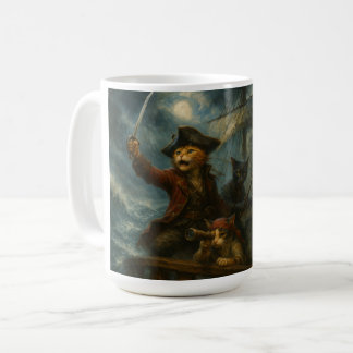 Pirate Red Paws Kaffemugg