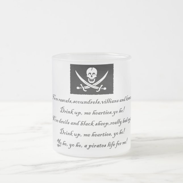 PirateLife GlassMug Frostad Glasmugg (Center)