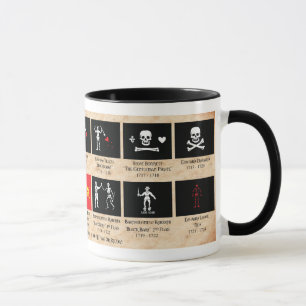 Piraten sjunker kaffemuggen mugg