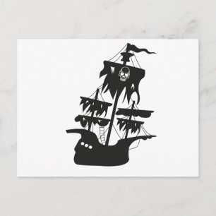 Piratenschiff Vykort