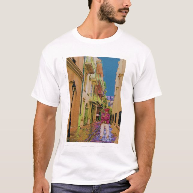 Pirater Alley Ghost Tee (Framsida)